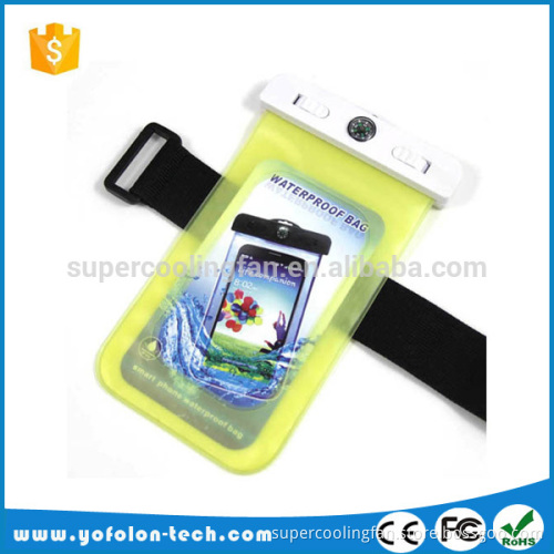 High quality cell phone pvc waterproof bag, PVC waterproof mobile case